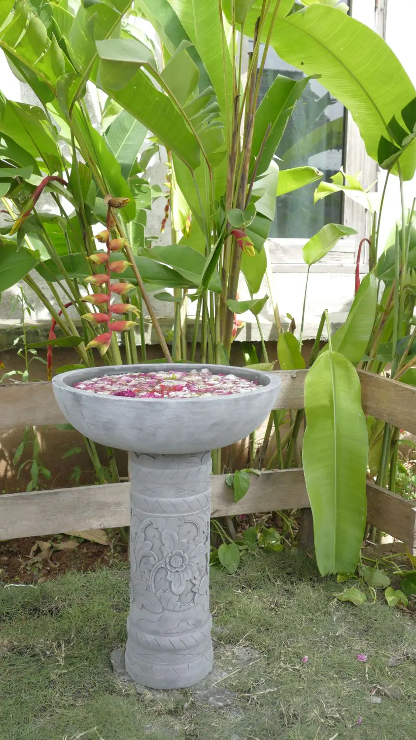  Product image 4 of the product “Palembang - Bowl, plain, Ø 40 cm | cast stone ”